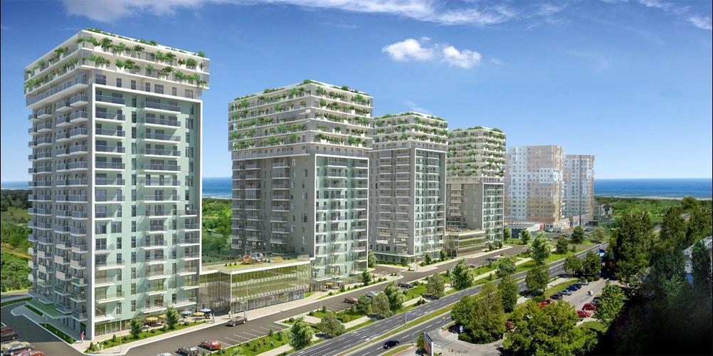 Four Oceans Blue Apartment Danzig